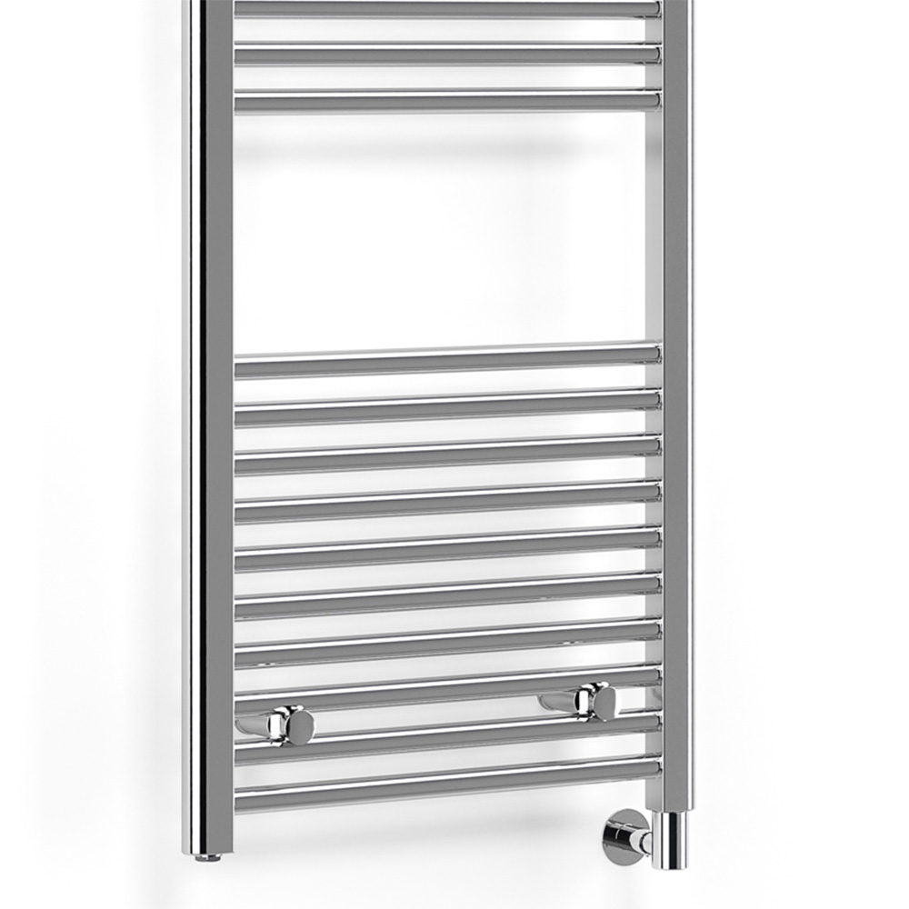 Terma Chrome Cable Masking Cover for SIM SIS Short 84mm Pipe Elements Image 3