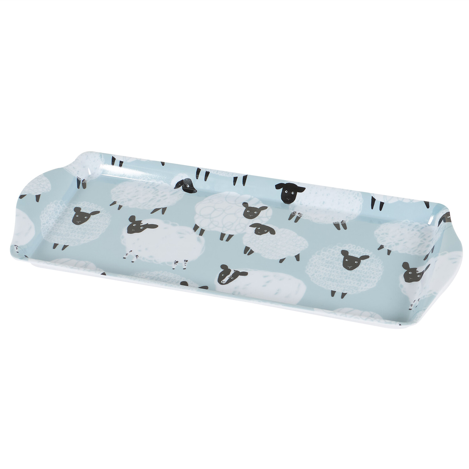 Highland Flock Small Sandwich Tray - Blue Image 4