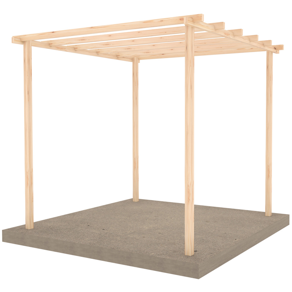 Shire GB Ivy 8 x 8ft Pergola Kit Image 2