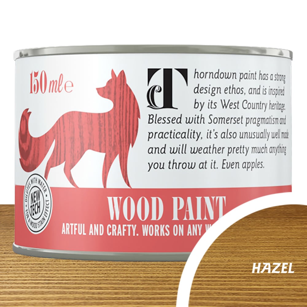 Thorndown Hazel Satin Wood Paint 150ml Image 4
