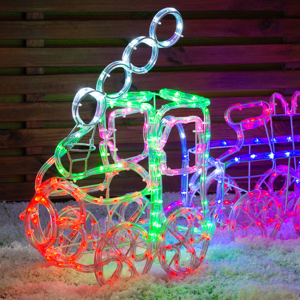 Christmas Train Rope Light Image 4