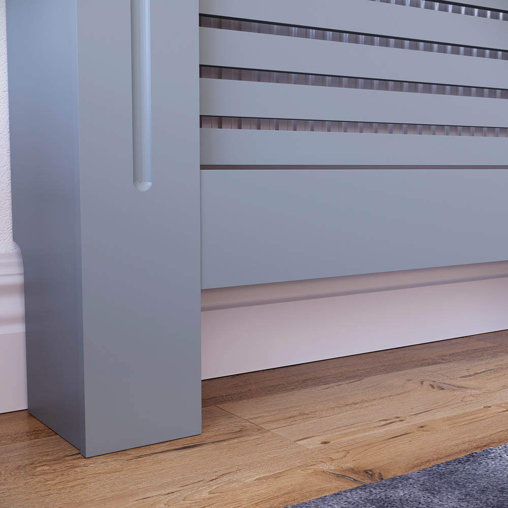 Vida Designs Milton Grey Radiator Cover Extra Large Image 3