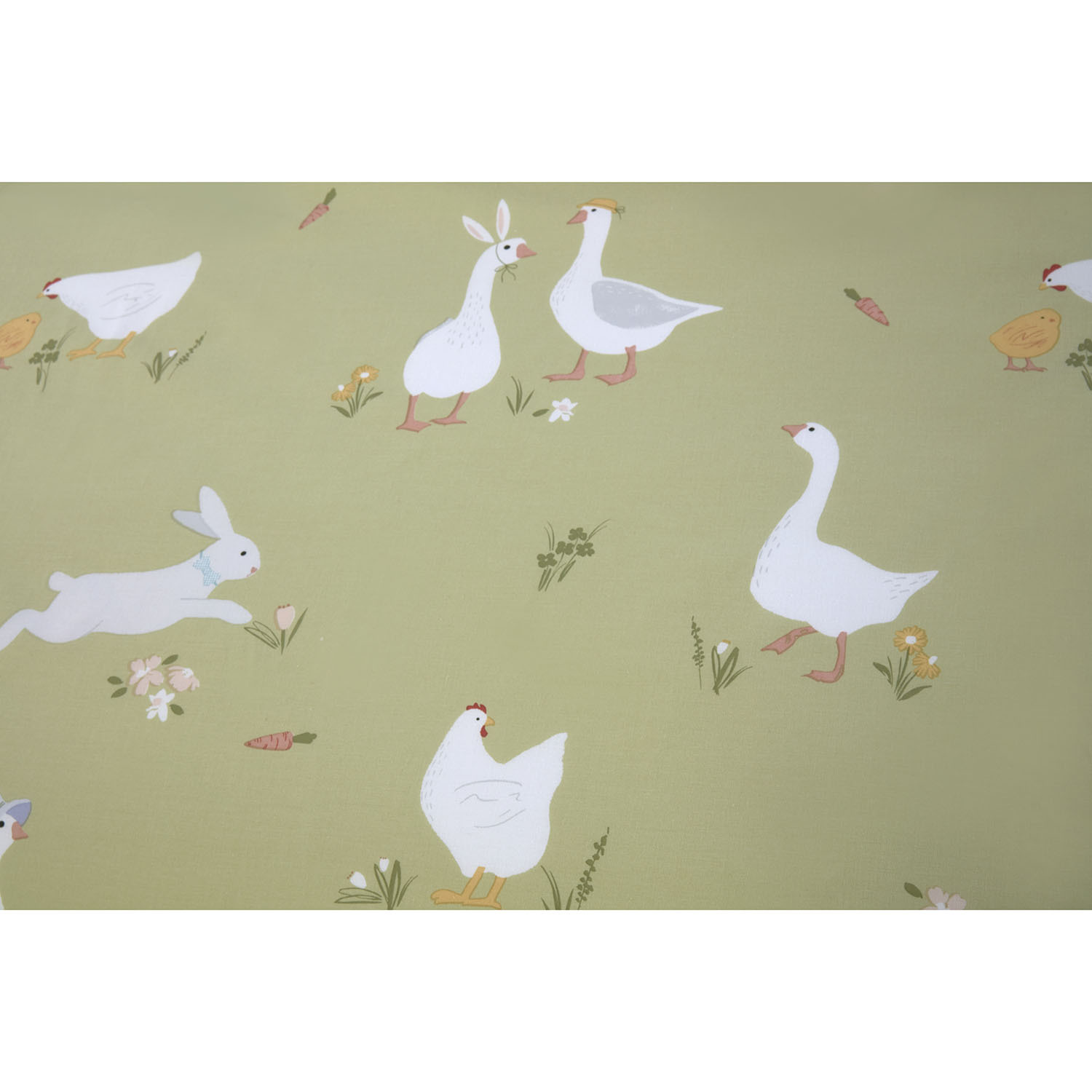 Spring Animals Duvet Set - Green / Double Image 5