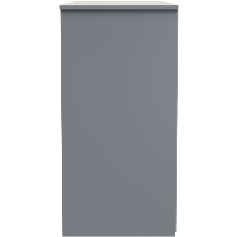 Crowndale New York 6 Drawer Dusk Grey Chest of Drawers Ready Assembled Image 4