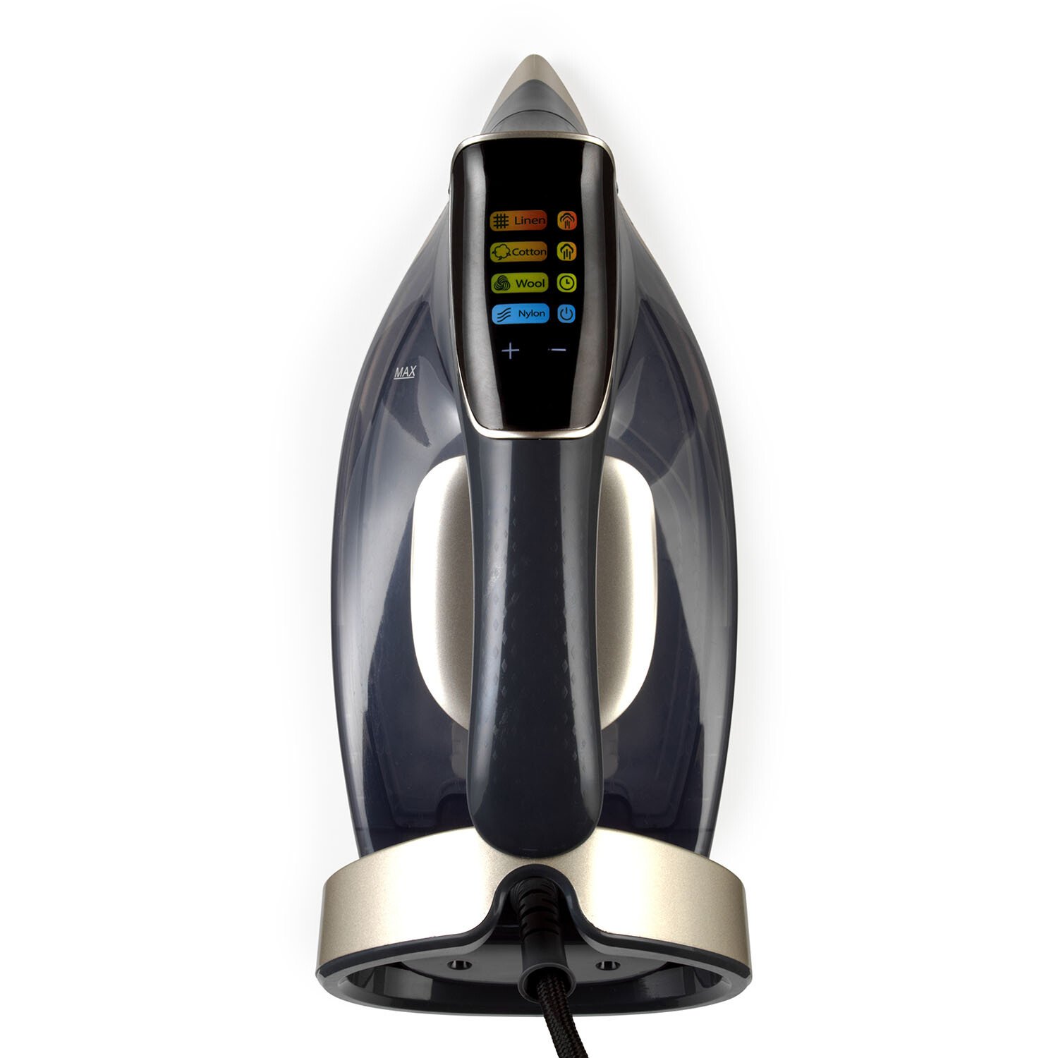 Beldray Digital Steam Iron 3200W - Black and Gold Image 2