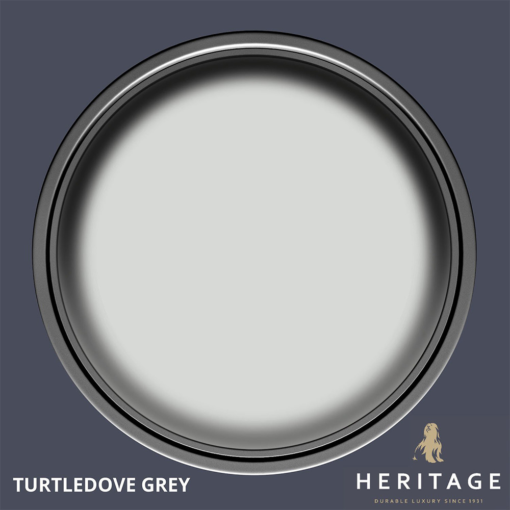 Dulux Heritage Walls and Ceilings Turtledove Grey Velvet Matt Emulsion Paint 2.5L Image 7