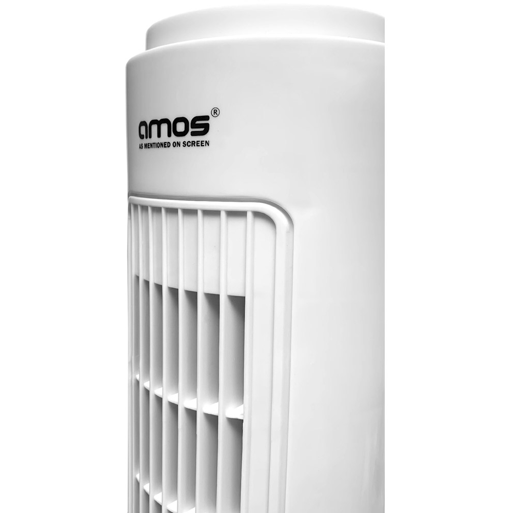 AMOS White Tower Fan 29 inch Image 2