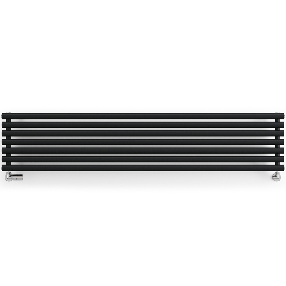 Terma Rolo Room 2735 BTU Heban Black Radiator 1800 x 370mm Image 5
