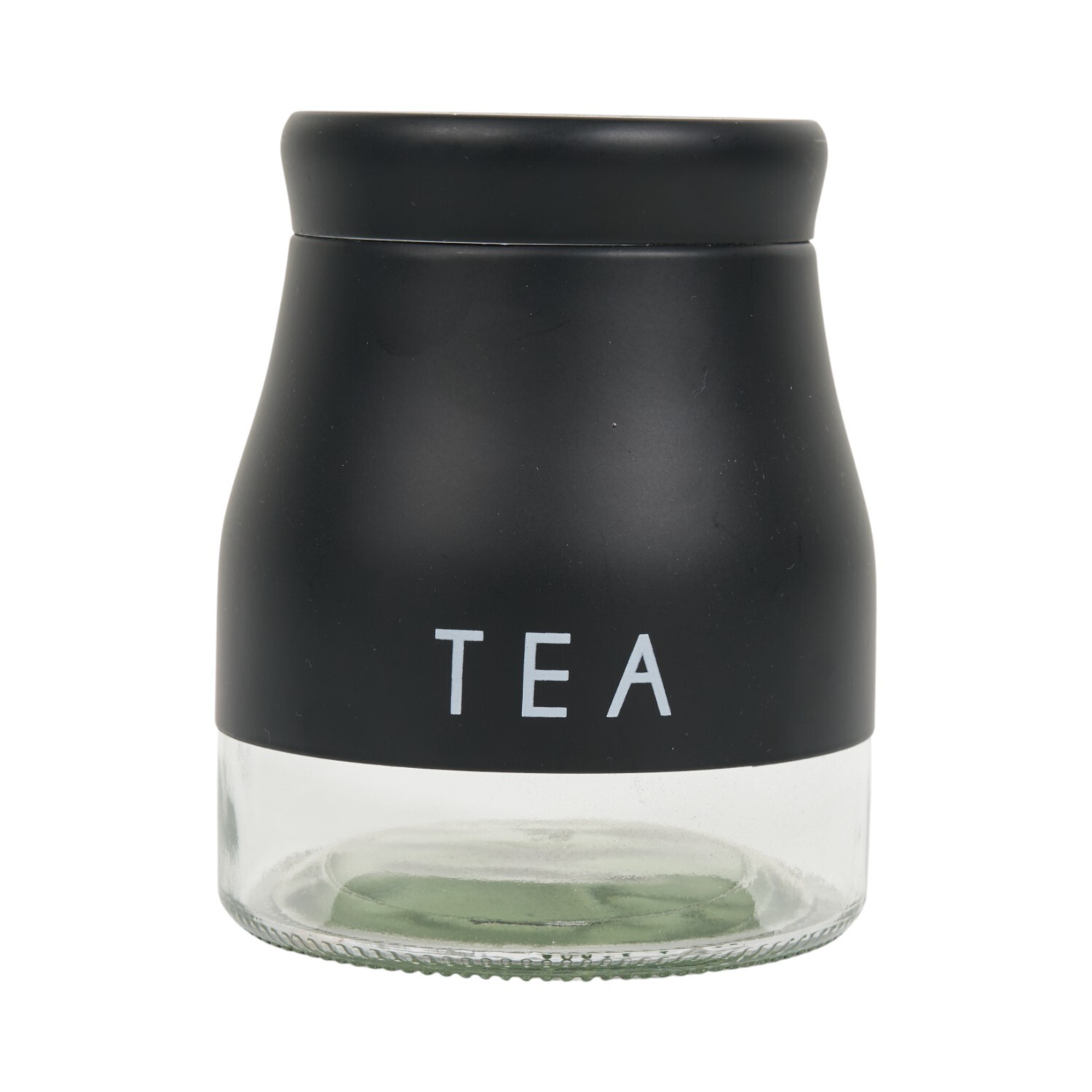 Set of 3 Stainless Steel Canisters Black Image 4