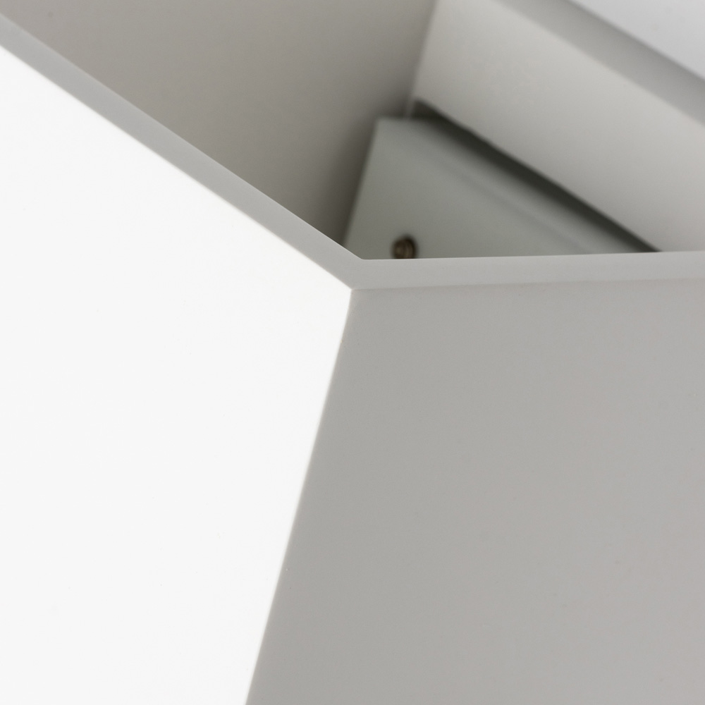 Inlight Purlie Paintable Plaster Up and Down Wall Light Image 4