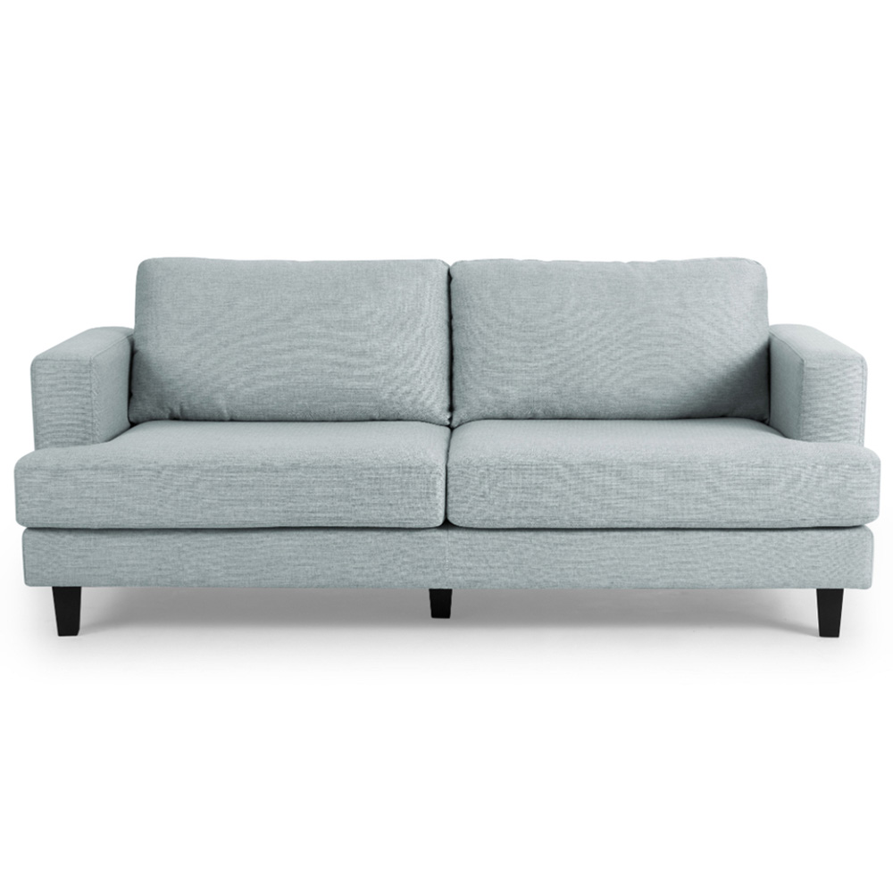 Home Detail Dale 3 Seater Pale Blue Linen Sofa Image 3