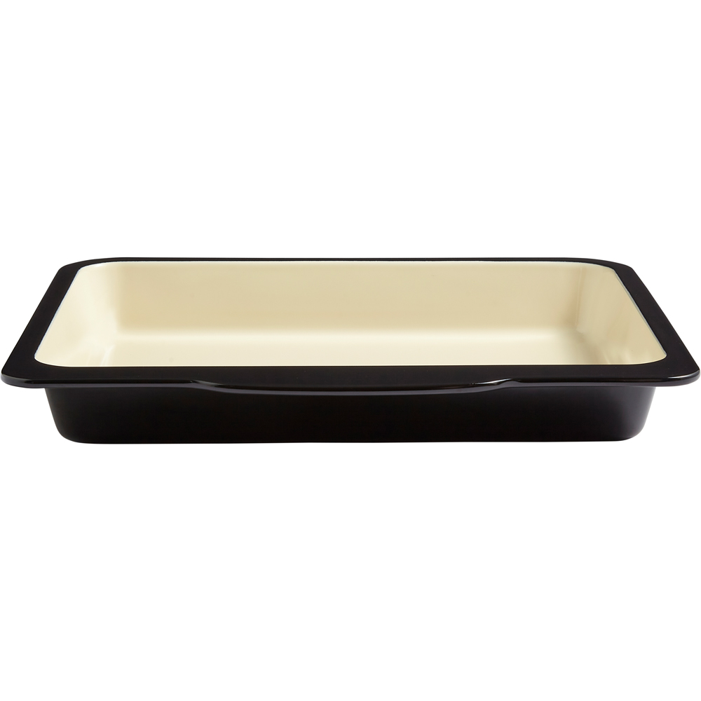 Wham Baker & Salt 37cm Set of 2 Two Tone Enamel Baking Dish Image 3