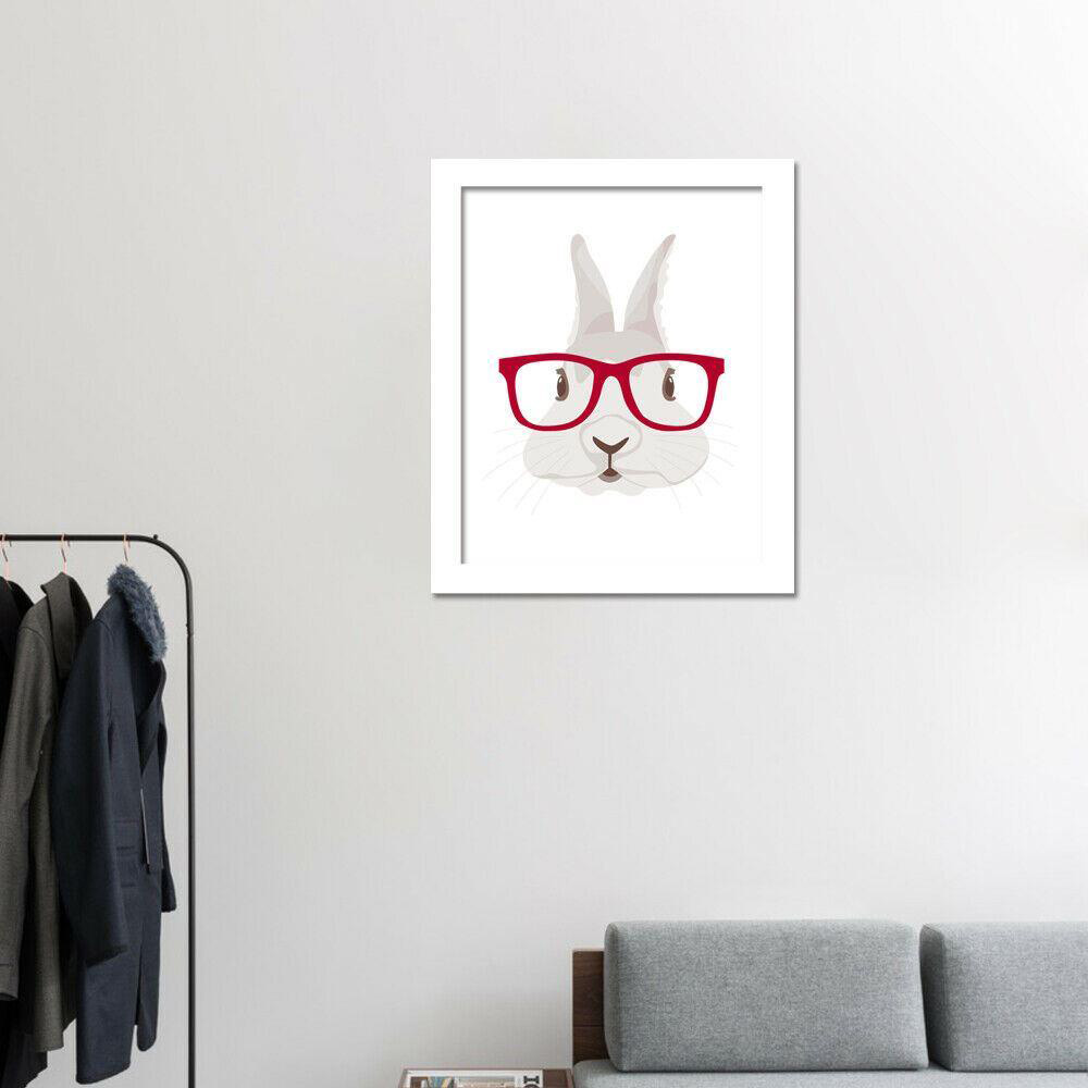 Walplus Framed Rabbit Canvas Art Print Image 4