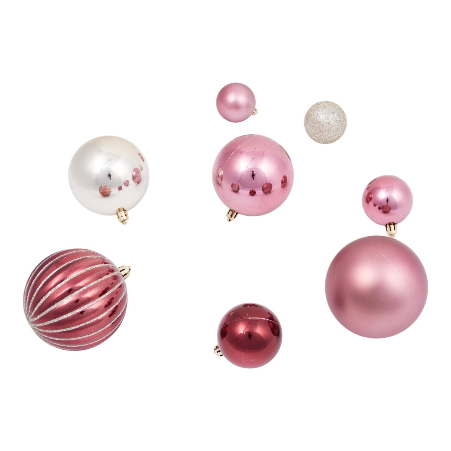 Pack of 68 Blushing Ballroom Baubles Image 4