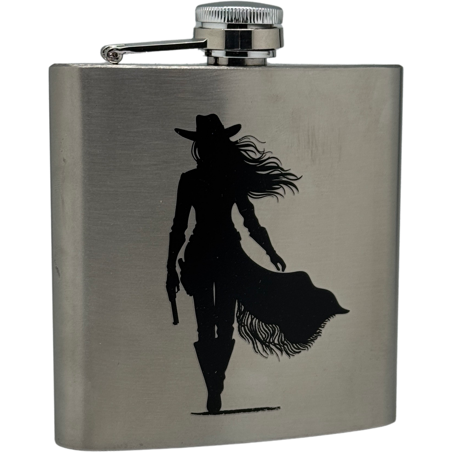 Holy Water or Cowgirl Hip Flask Image 3