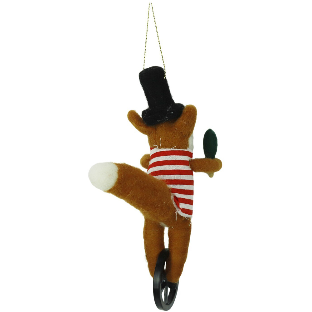 Wool Circus Fox Hanging Decoration Image 4