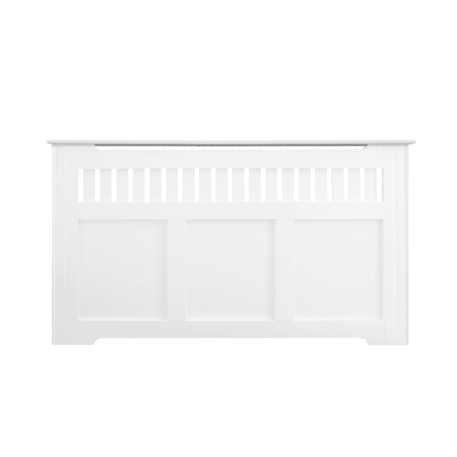 Shaker Style Radiator Cabinet White Large Image 1