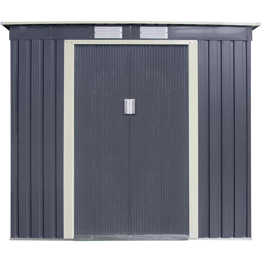Trentvale 6X4 Metal Pent Shed Image 5