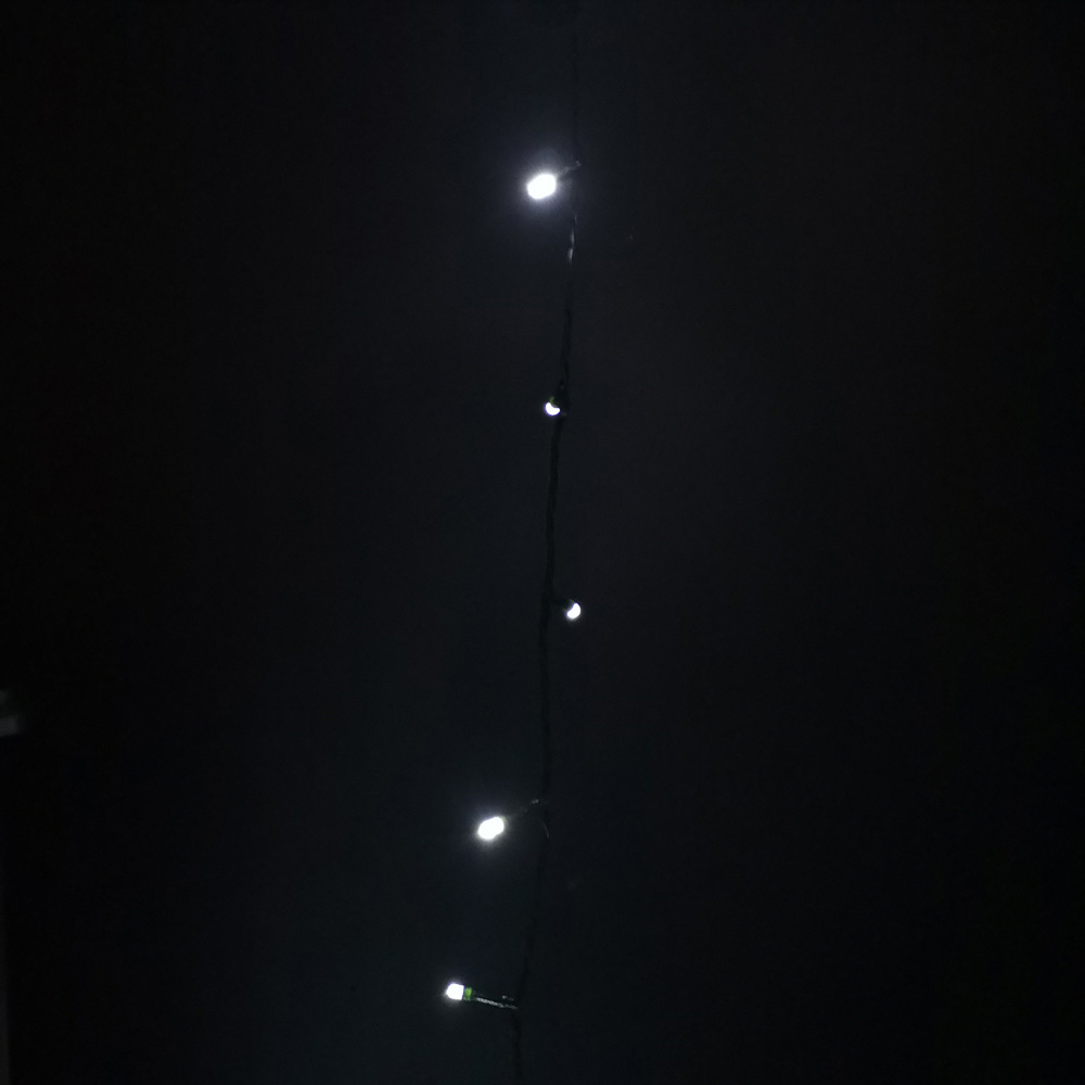 Premier SupaBrights 720 Cool White LED Multi-Function Green Cable String Light 57.5m Image 5