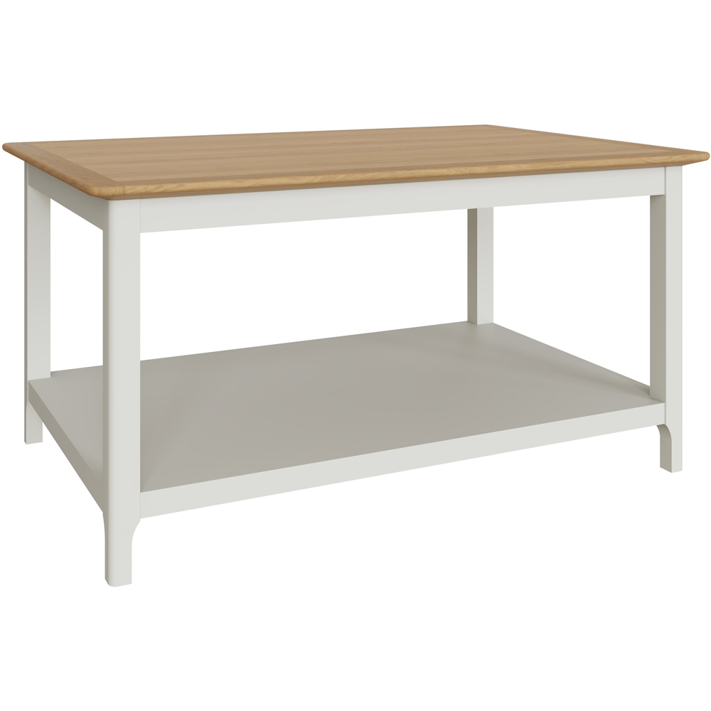 FWStyle Taberno Linen Coffee Table Image 2