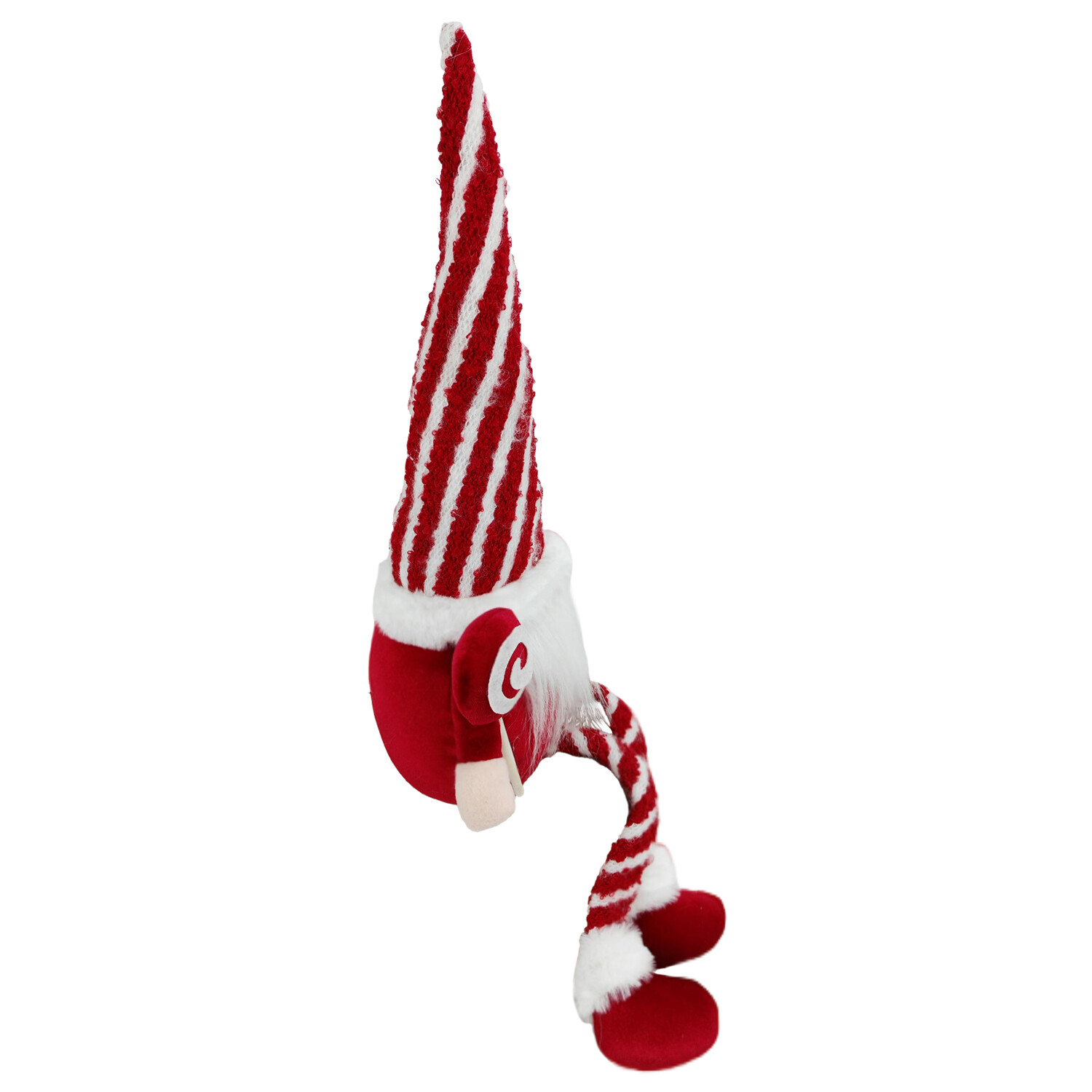 Candy Cane Sitting Gonk Red and White Image 4