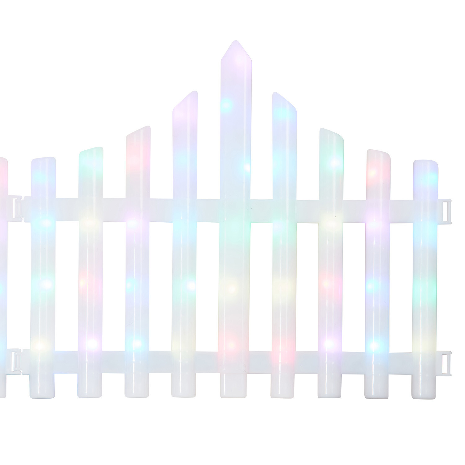 LED Festive Garden Fence Lights Image 4