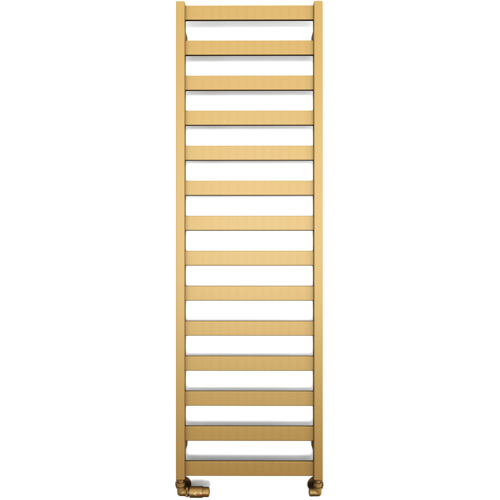 Terma Vivo Brass Heated Towel Rail 2019 BTU 1630 x 500mm Image 3