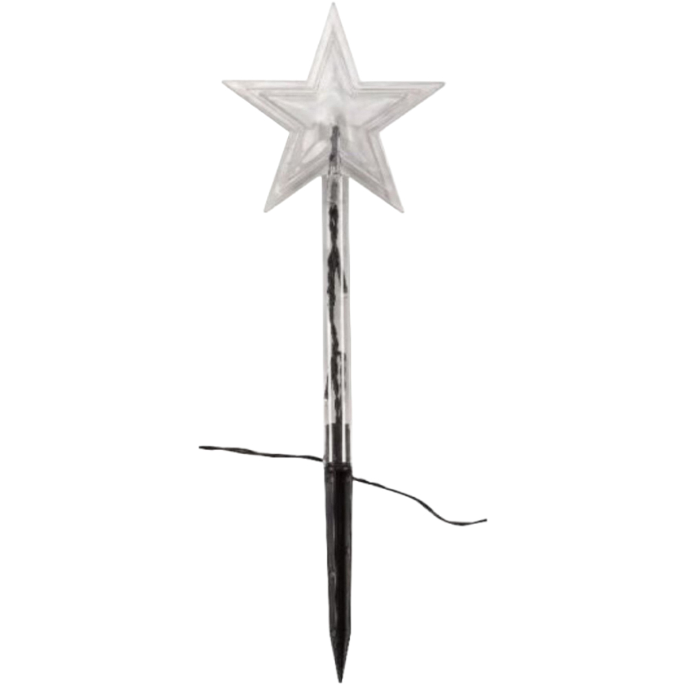 Samuel Alexander Warm White LED Star Garden Stick Light 8 Pack Image 3