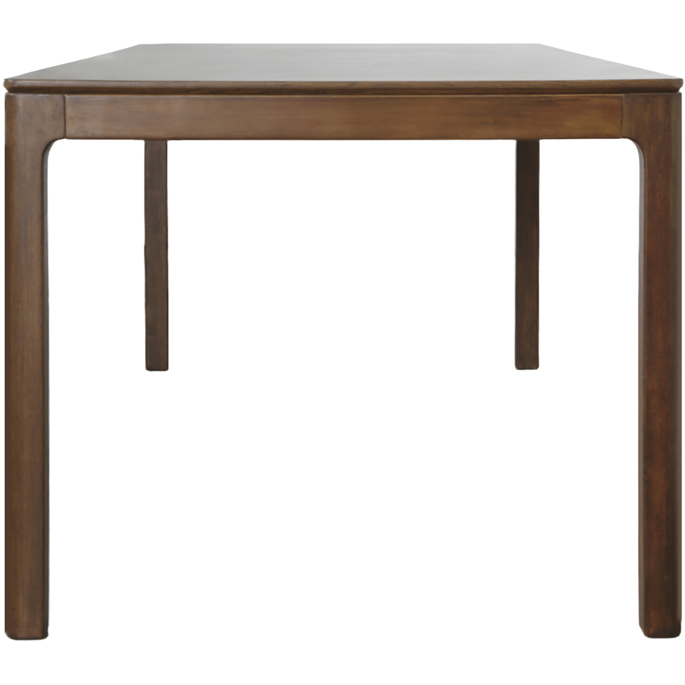 HGD Lorenzo 6 Seater Dining Table Oak Veneer Image 5
