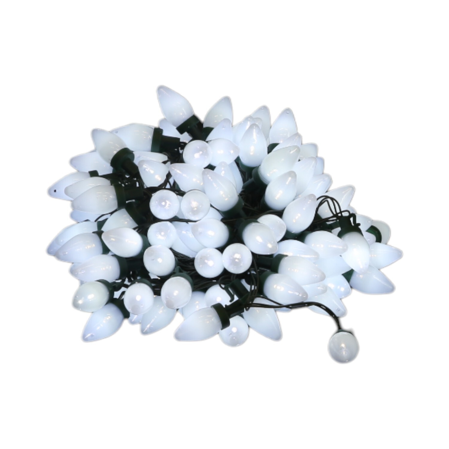 150 Retro Bulb Lights Cool White Image 3