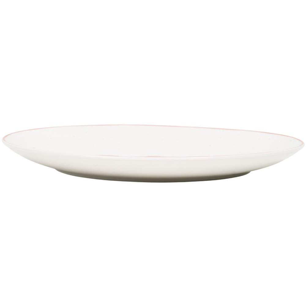Highland Cow Design Dinner Plate White Image 3