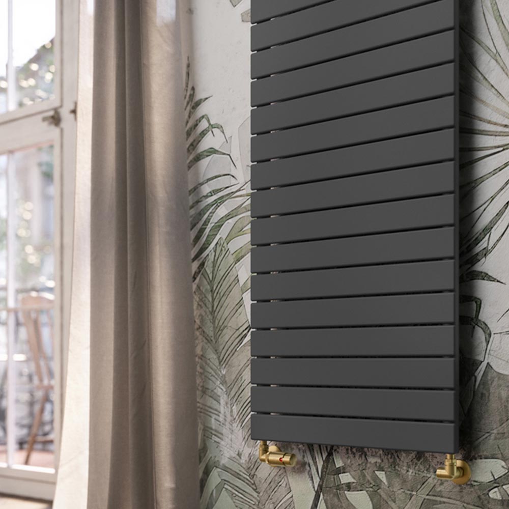 Terma Forte 2939 BTU Metallic Grey Single Panel Radiator 600 x 1254mm Image 8