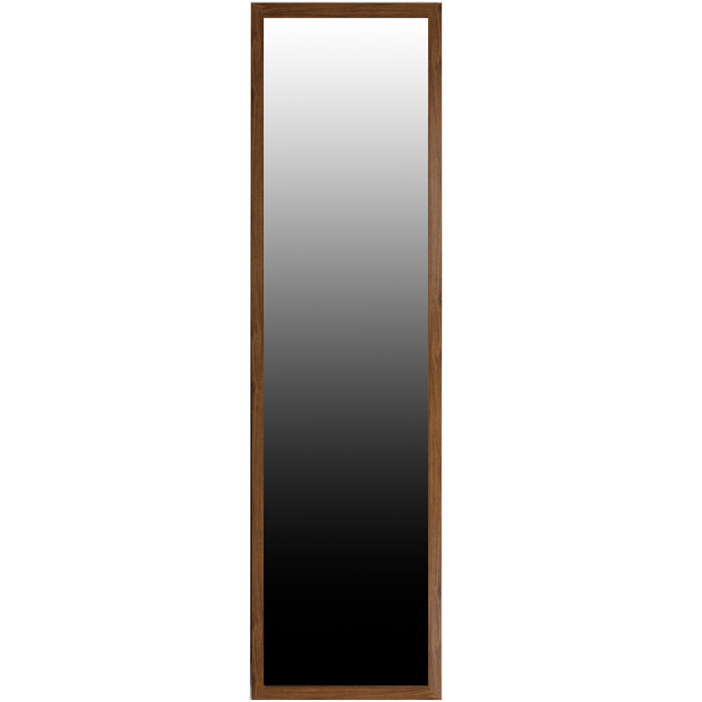 Single Wood Effect Over Door Mirror 1.2m x 33.9cm in Assorted styles Image 4