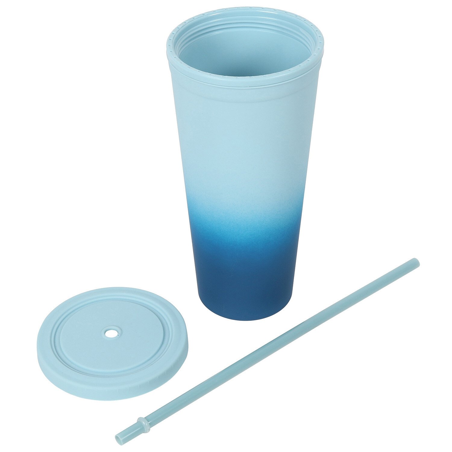 700ml Tumbler - Blue Ombre Image 2