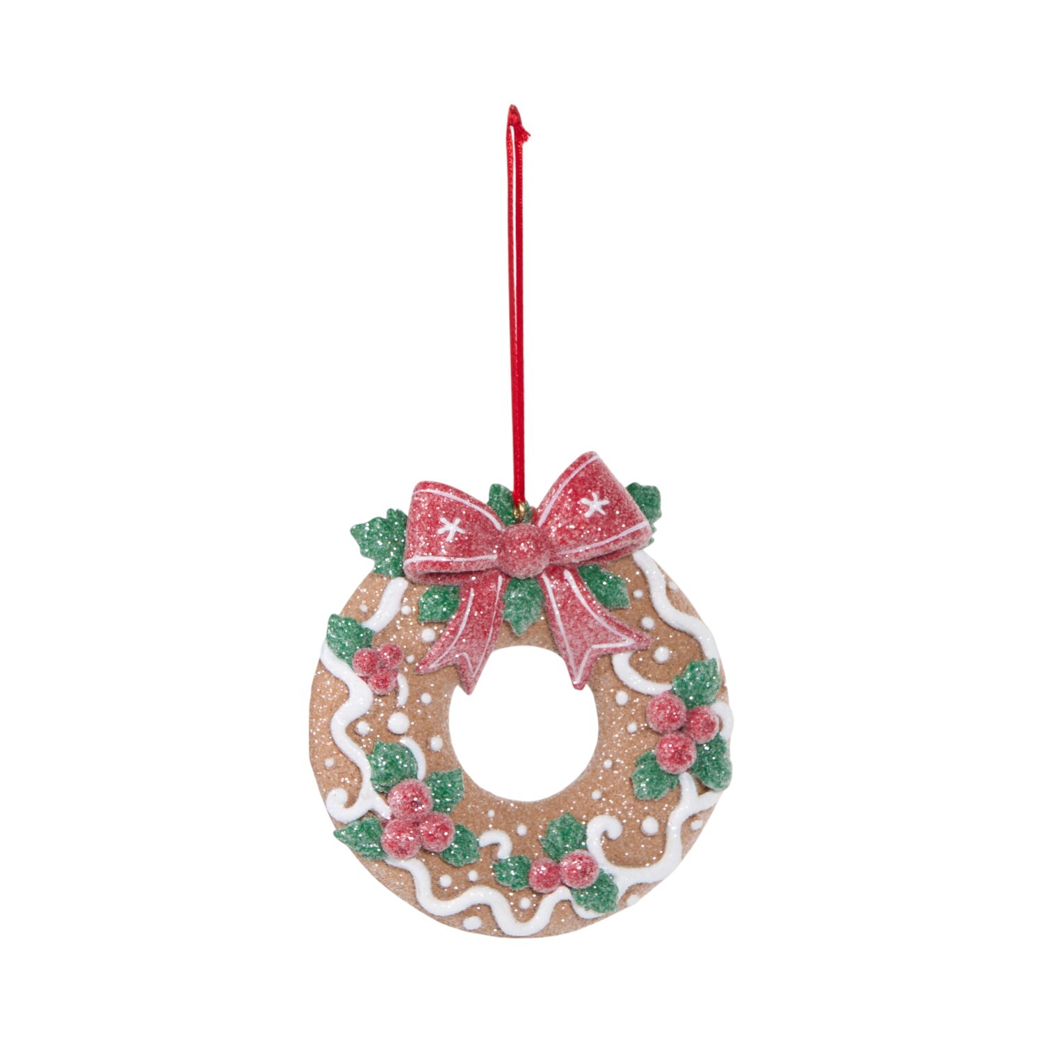 Iced Gingerbread Hanging Decoration Image 3