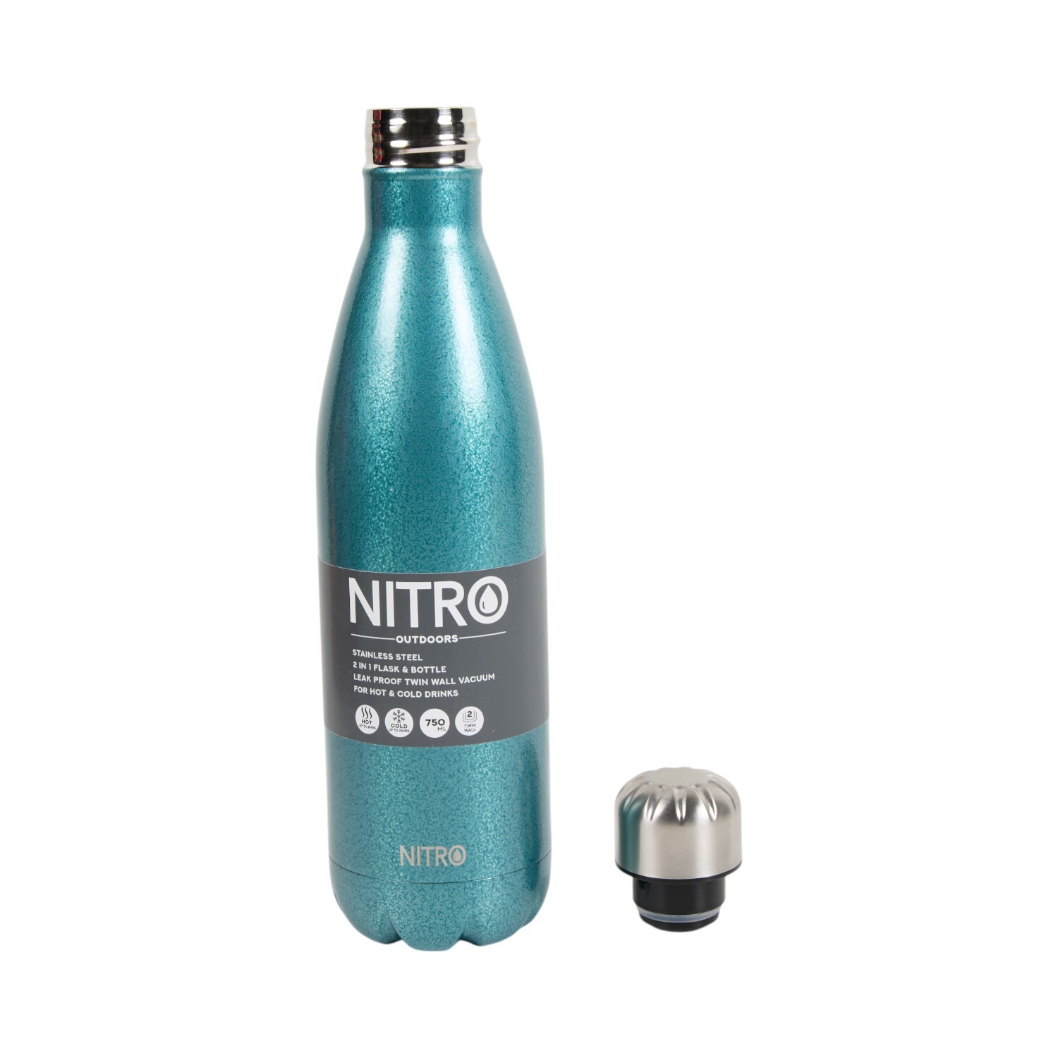 Nitro Stainless Steel Vacuum Bottle Image 7