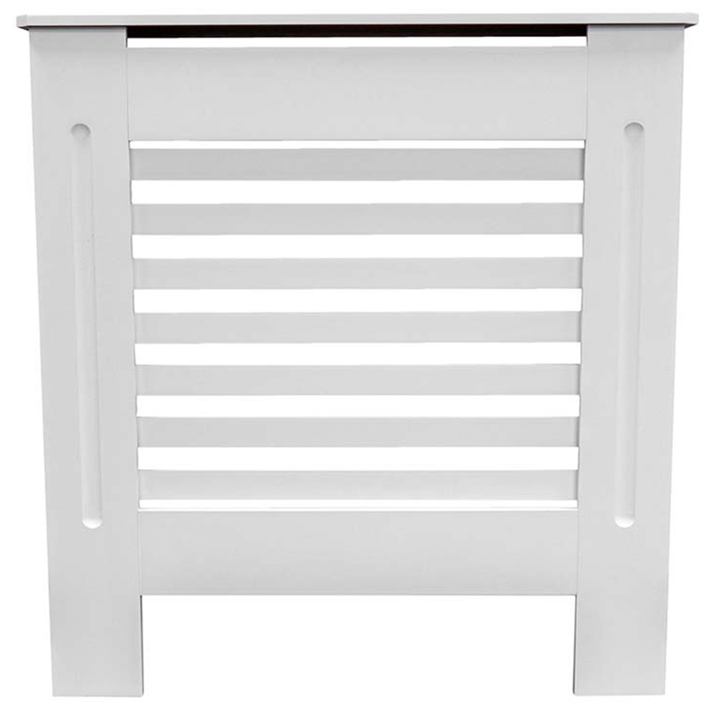 Jack Stonehouse Matt White Horizontal Line Radiator Cover Medium Image 3