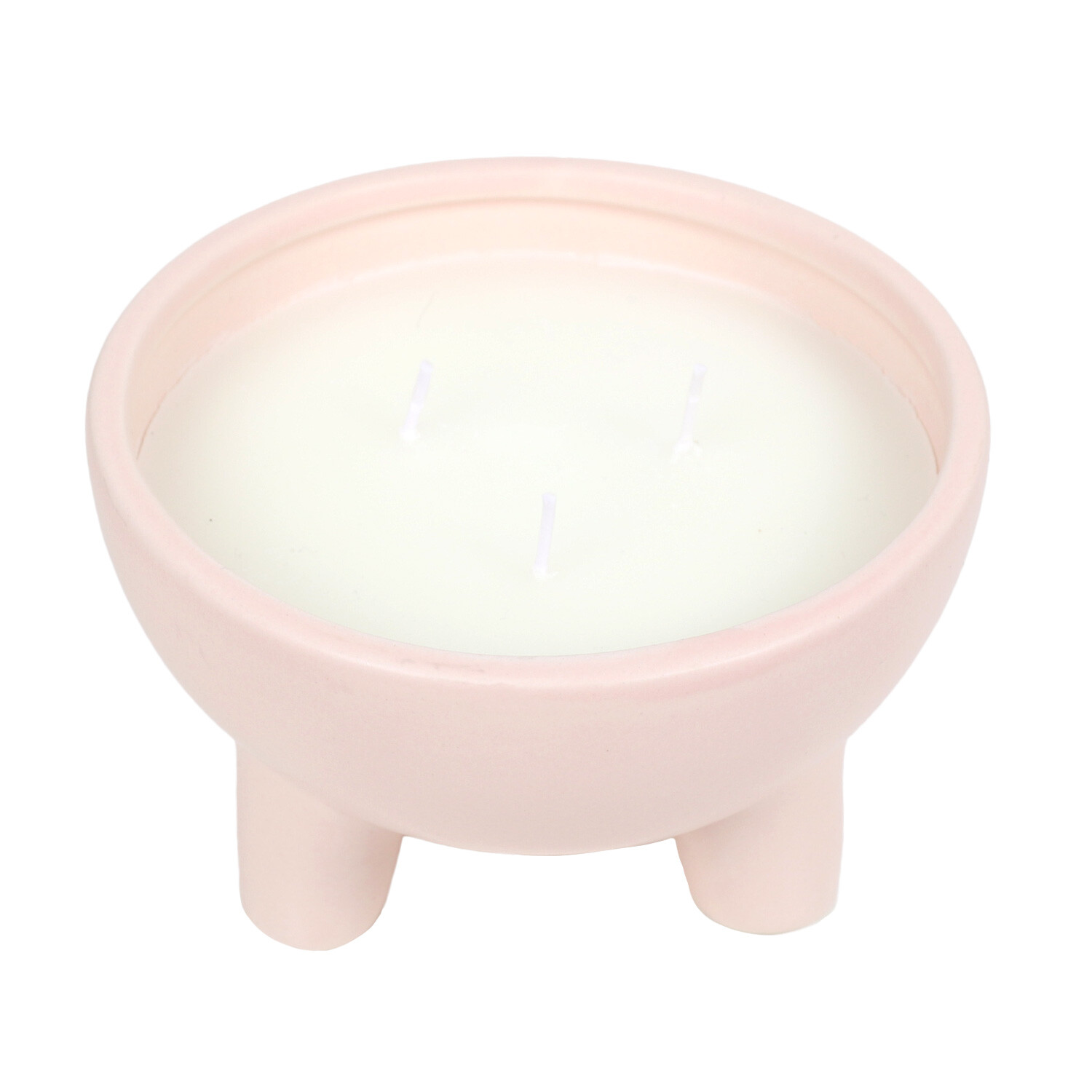 Amber &amp; Vetiver Footed Candle Image 6