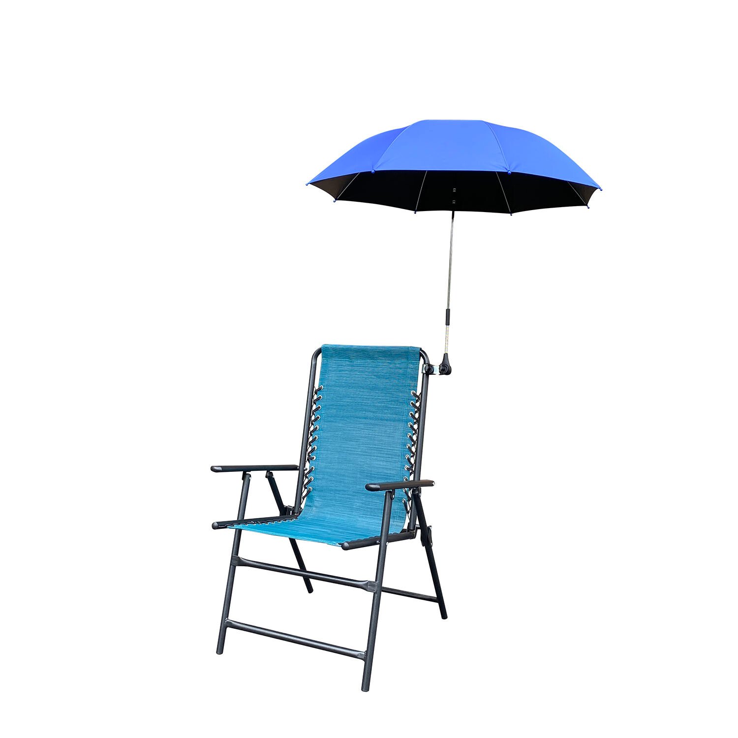 Outdoor Essentials Blue Universal Parasol with Clamp 1m Image 5