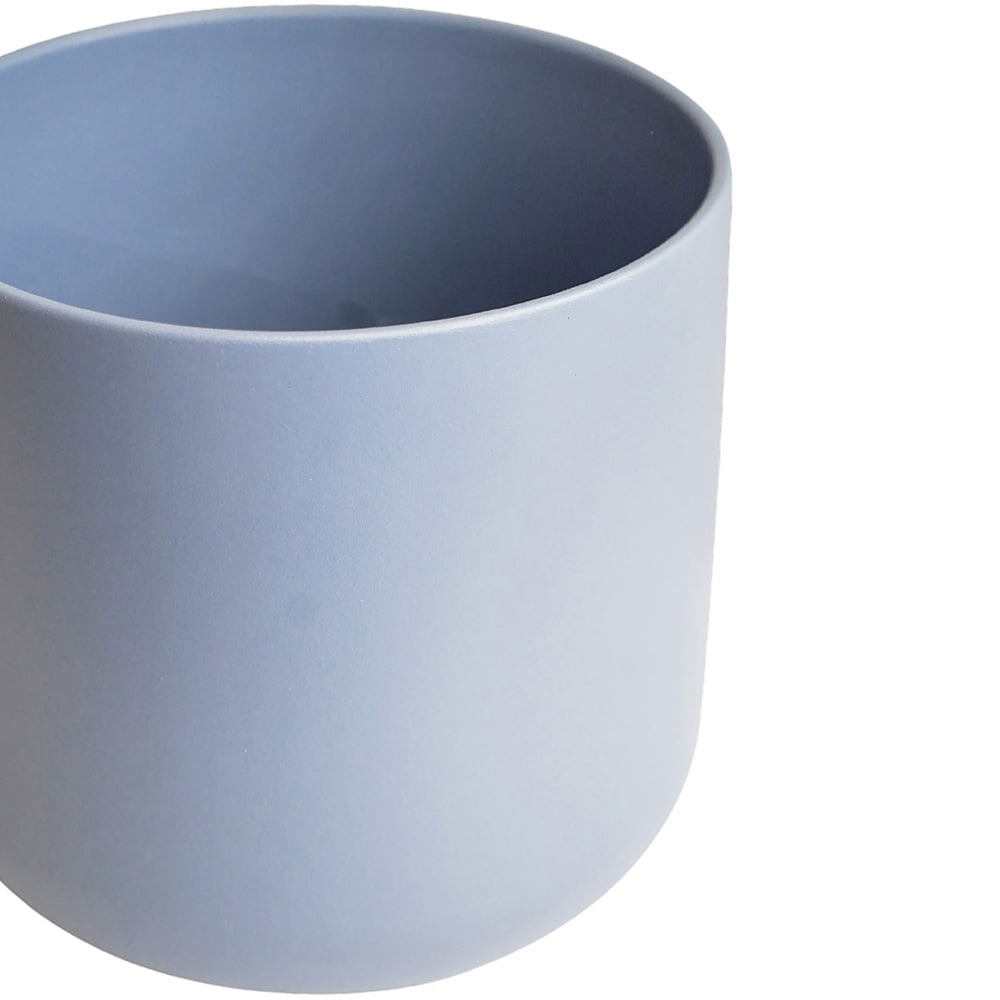 Ivyline Lisbon Powder Blue Planter 26 x 26cm Image 2