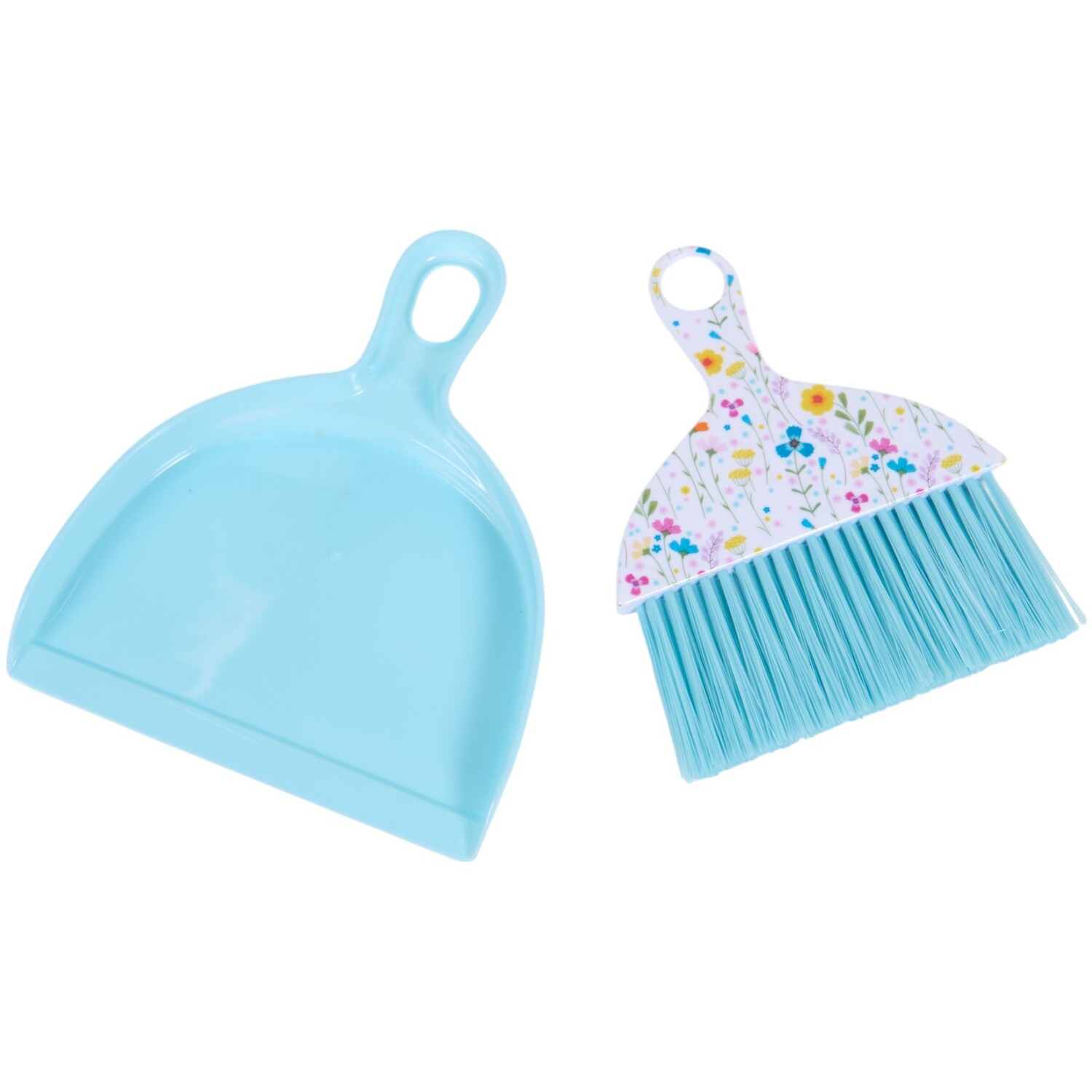 In Bloom Mini Dust Pan and Brush Blue Image 4