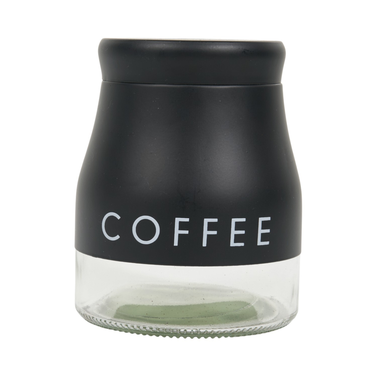 Set of 3 Stainless Steel Canisters Black Image 3