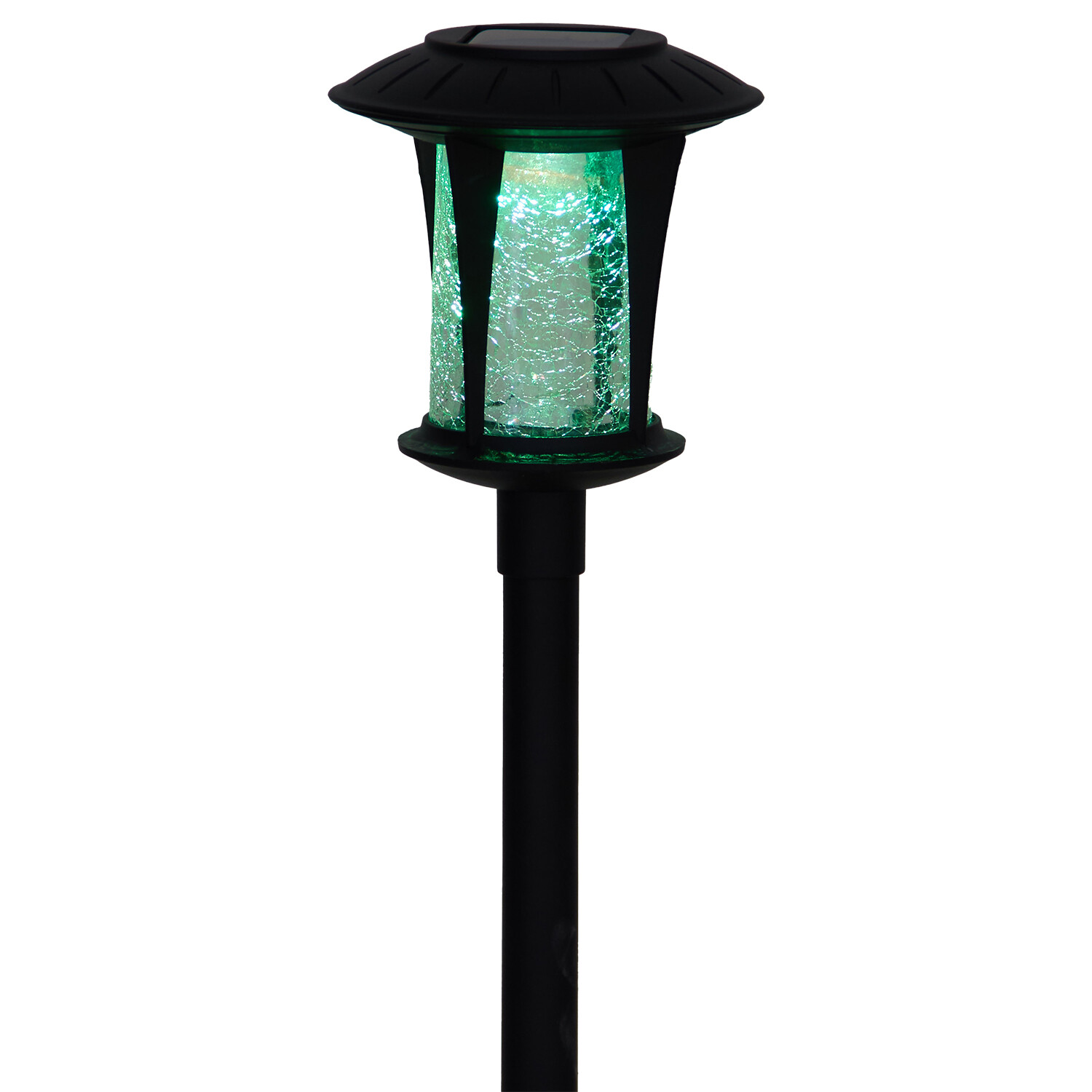 Solar Lucena Colour Changing Stake Light - Black Image 4