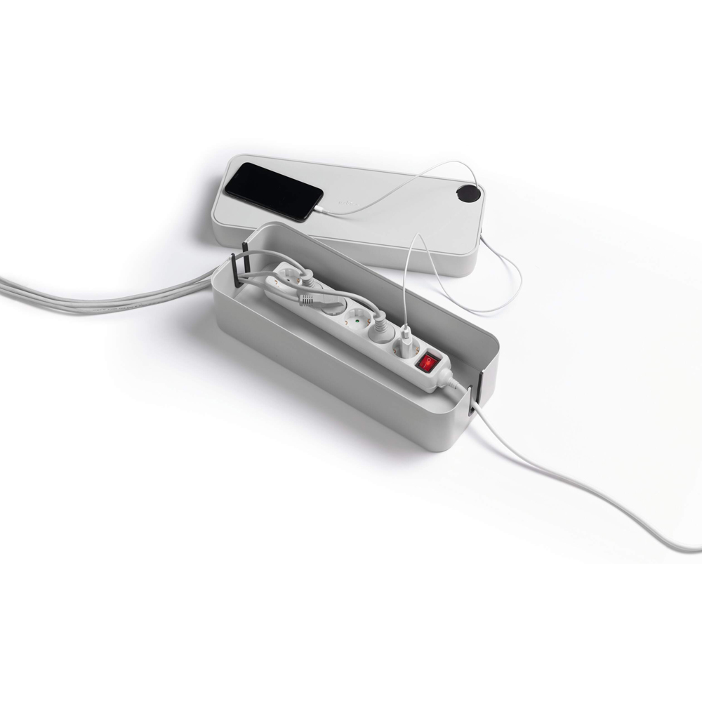 Durable Cavoline Grey Large Cable Organiser Image 3