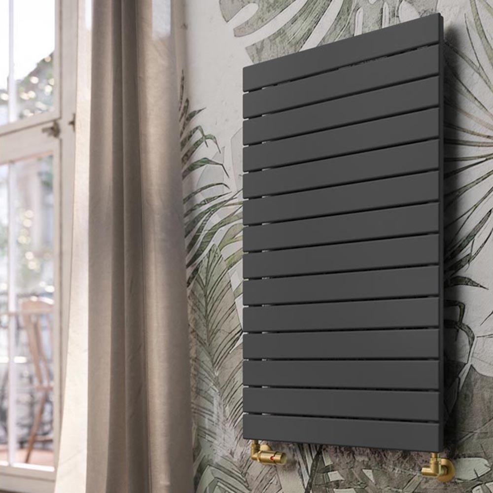 Terma Forte 2425 BTU Metallic Grey Single Panel Radiator 600 x 1032mm Image 8