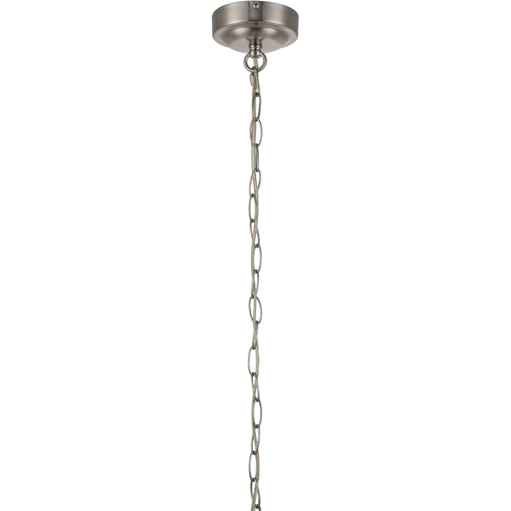 Cosylyte Elmore 5 Light Brushed Nickel Metal Pendant Light Image 5