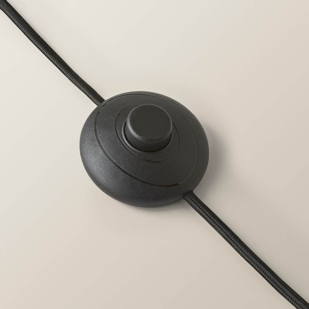 ValueLights Desmond Side Table Black Wood Tripod LED Floor Lamp with Bulb Image 6