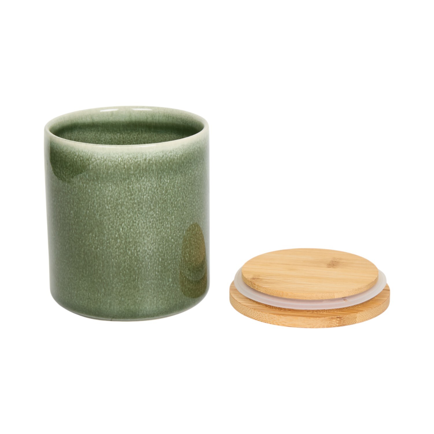 Juniper Reactive Glaze CanisterGreen Image 3