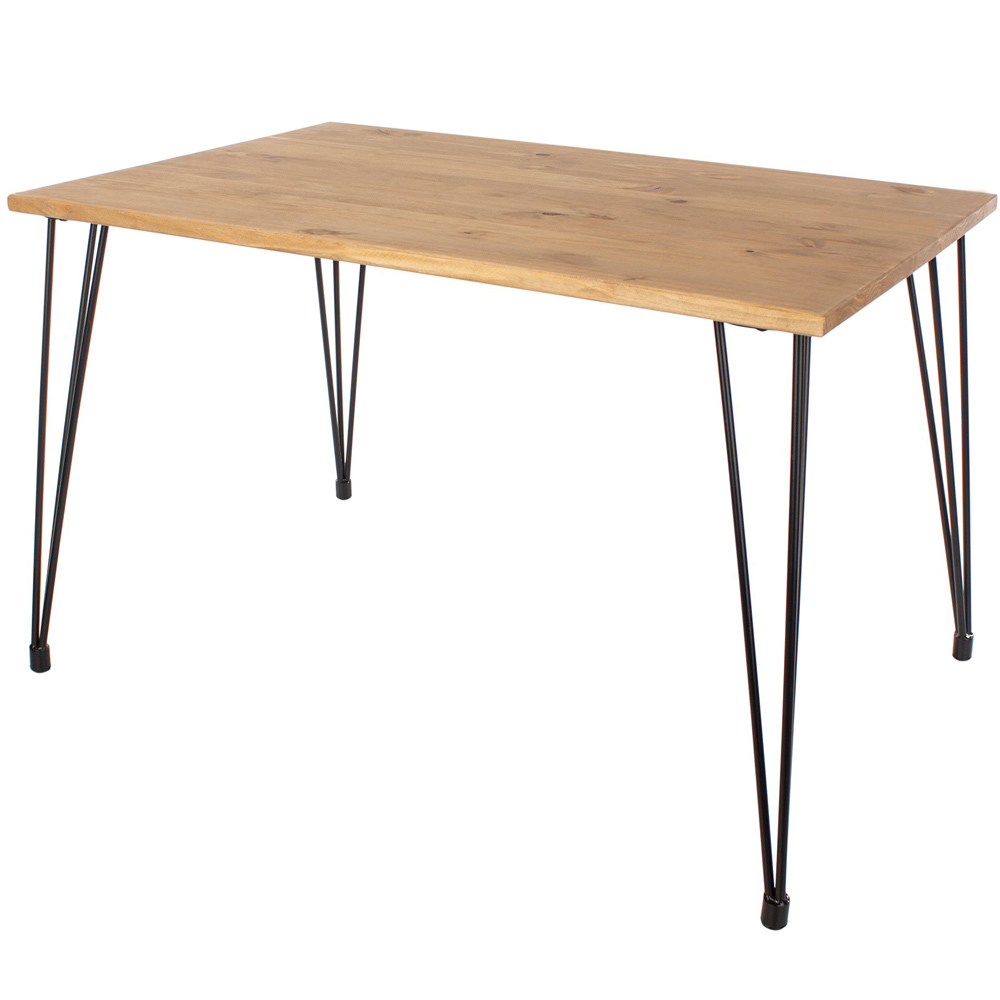 Core Products Augusta Pine Rectangular Dining Table Image 2