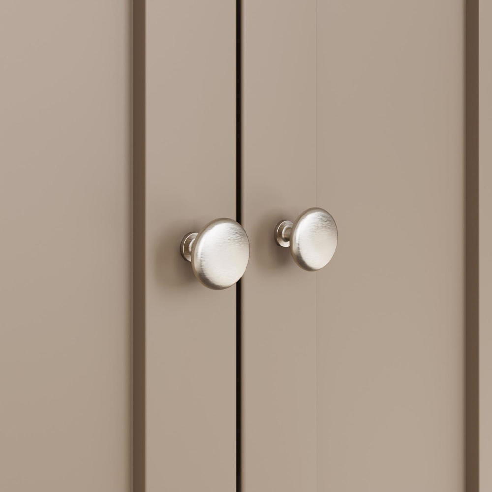 FWStyle Palma 2 Door Putty Ready Assembled Compact Sideboard Image 6